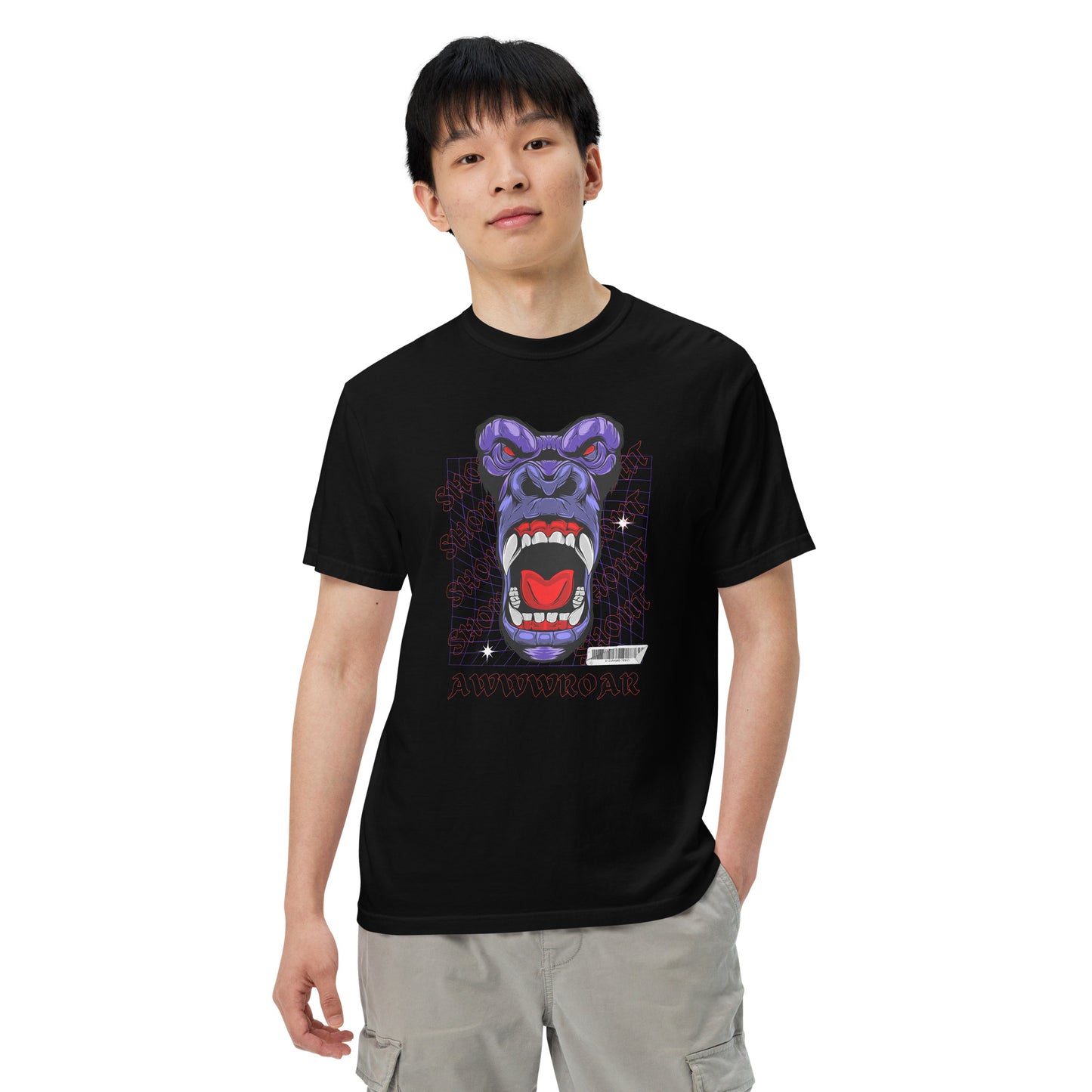 Men’s red purple t-shirt