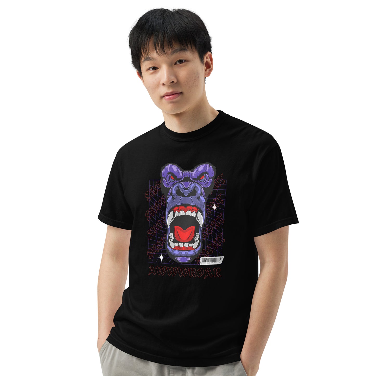 Men’s red purple t-shirt