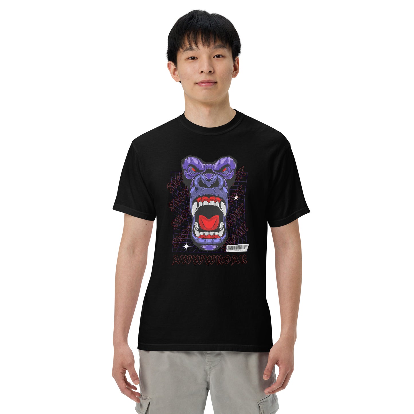 Men’s red purple t-shirt