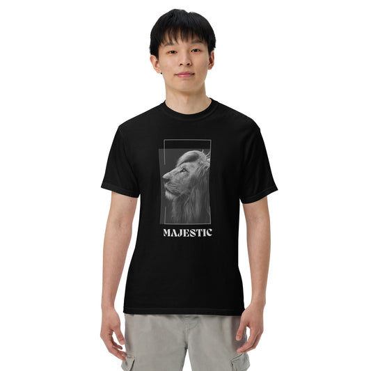 Men’s garment-dyed heavyweight t-shirt || Majestic
