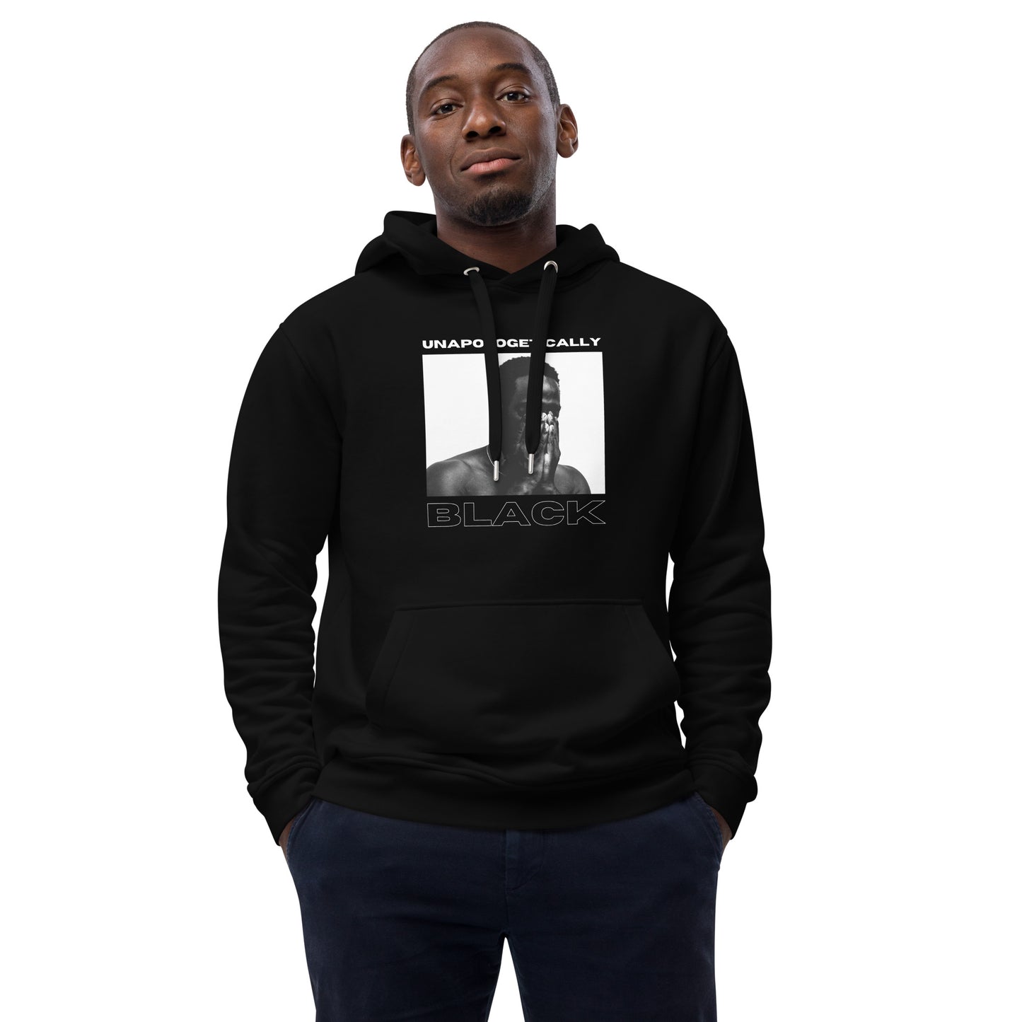 Premium eco hoodie Black pride
