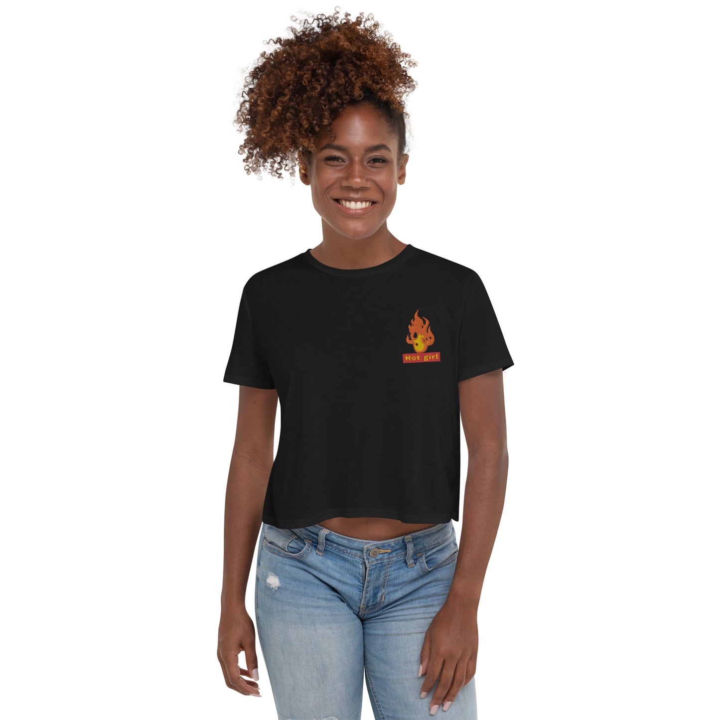 Crop Tee || Hot girl