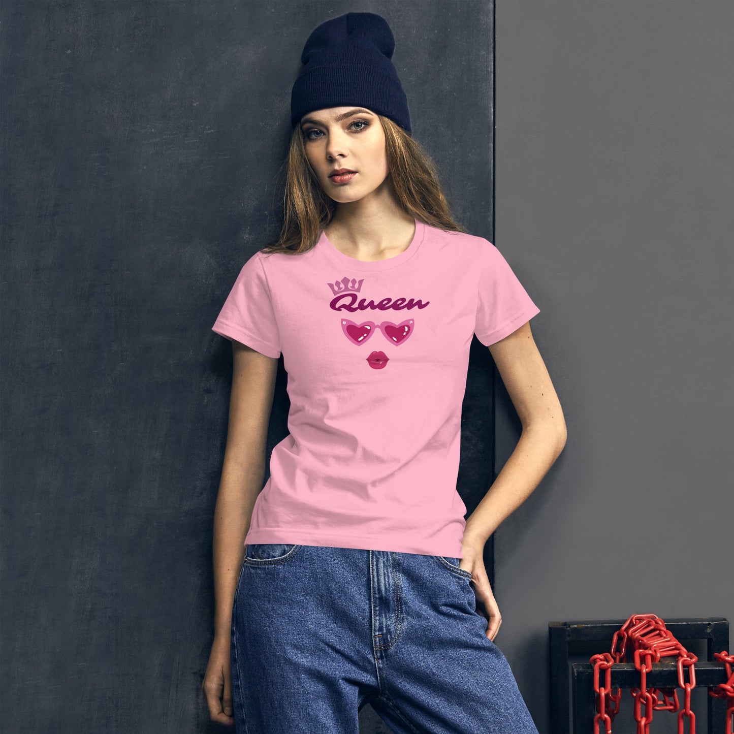 Women's short sleeve queen