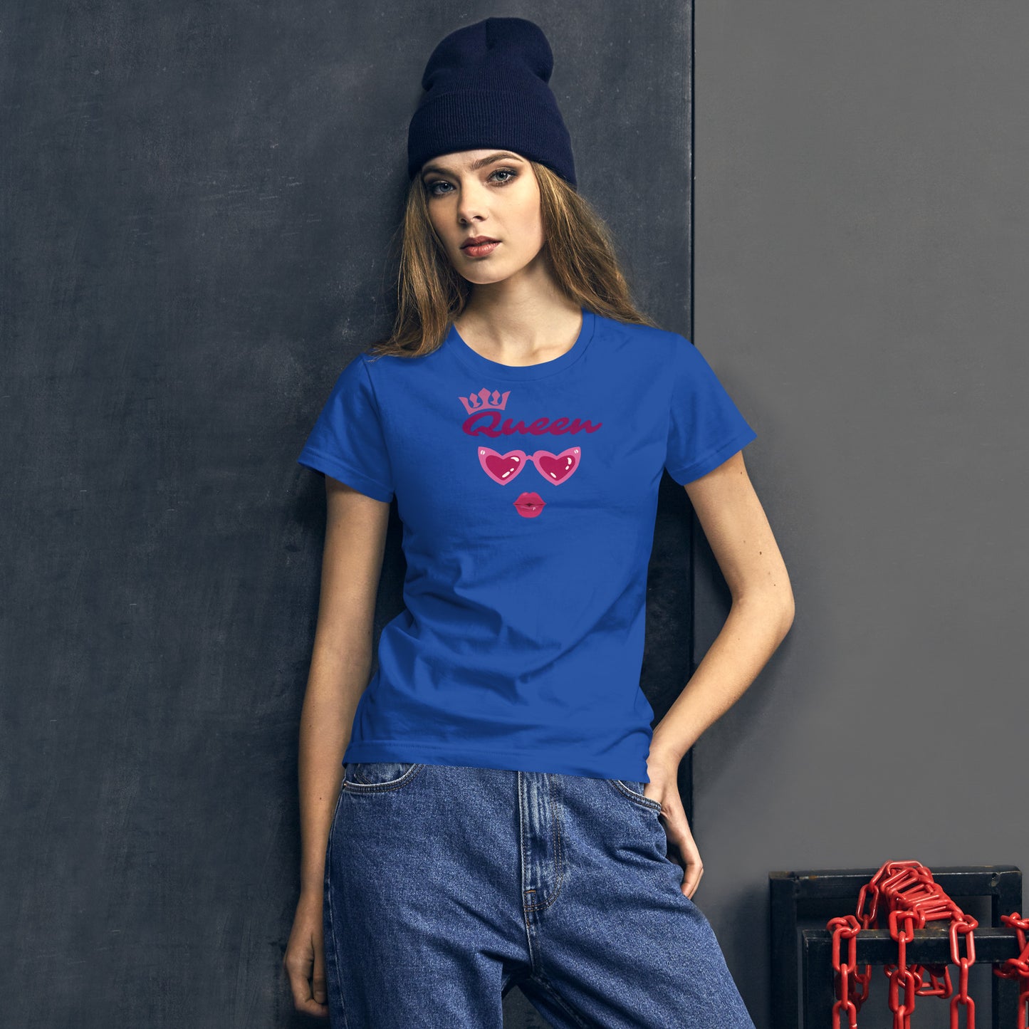 Women's short sleeve queen