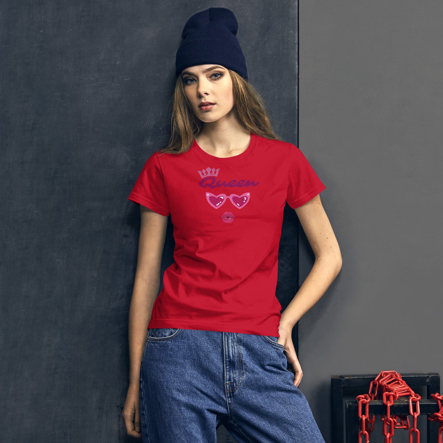 Women's short sleeve queen